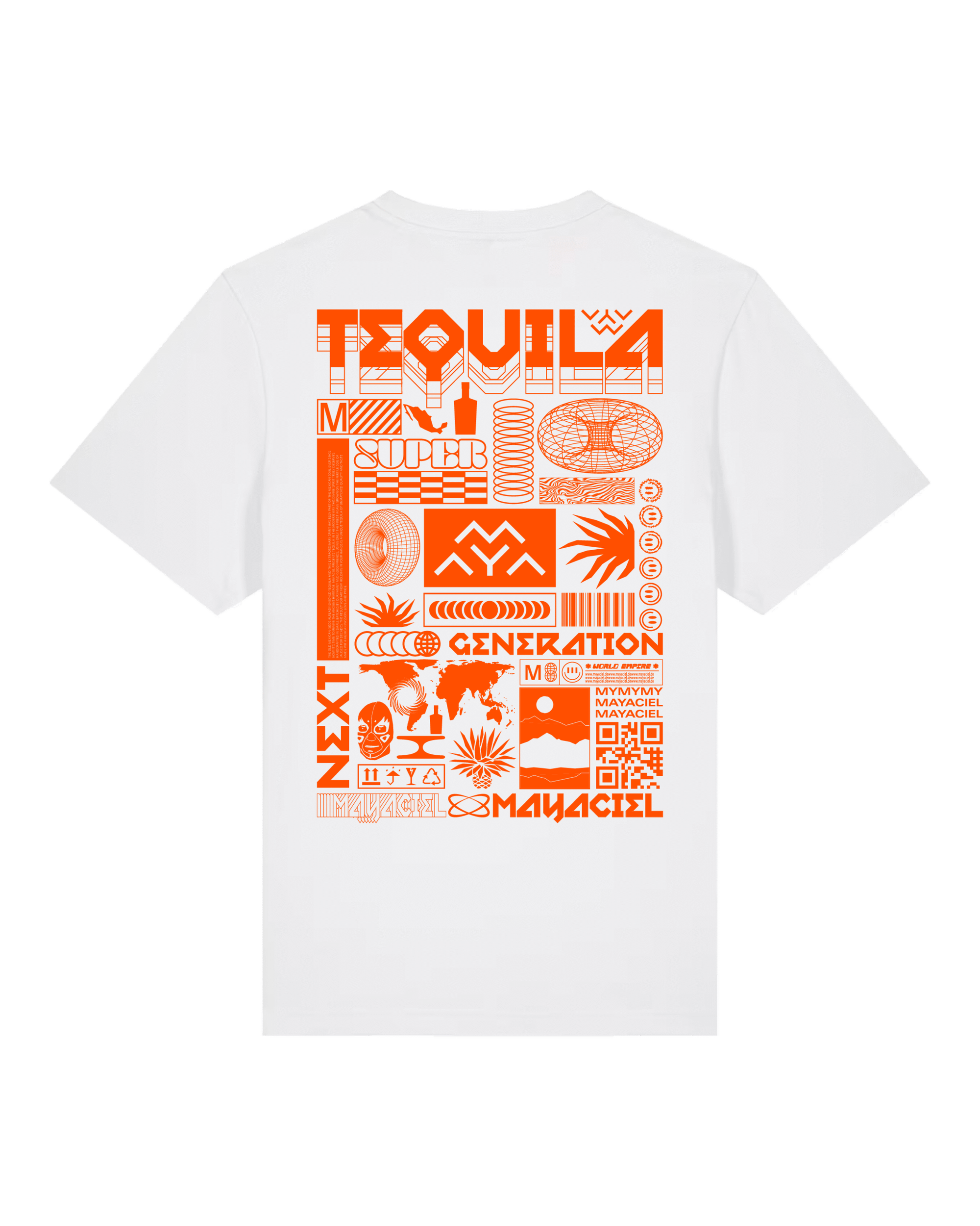 MAYACIEL Tequila Signature T-Shirt weiss